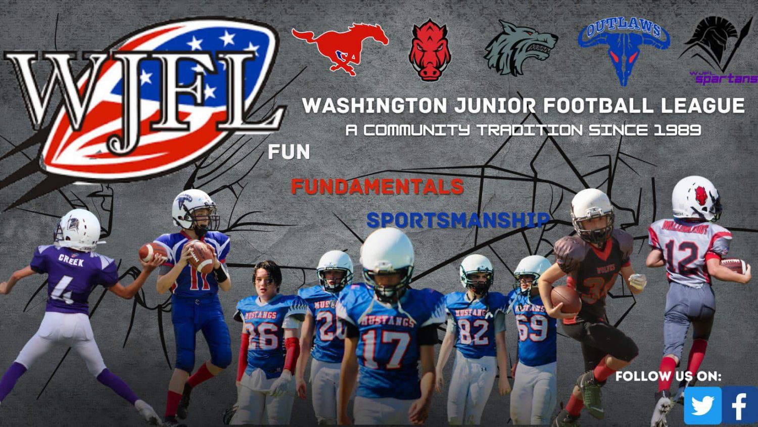 Washington Junior Football League – Fun, Fundamentals, Sportsmanship